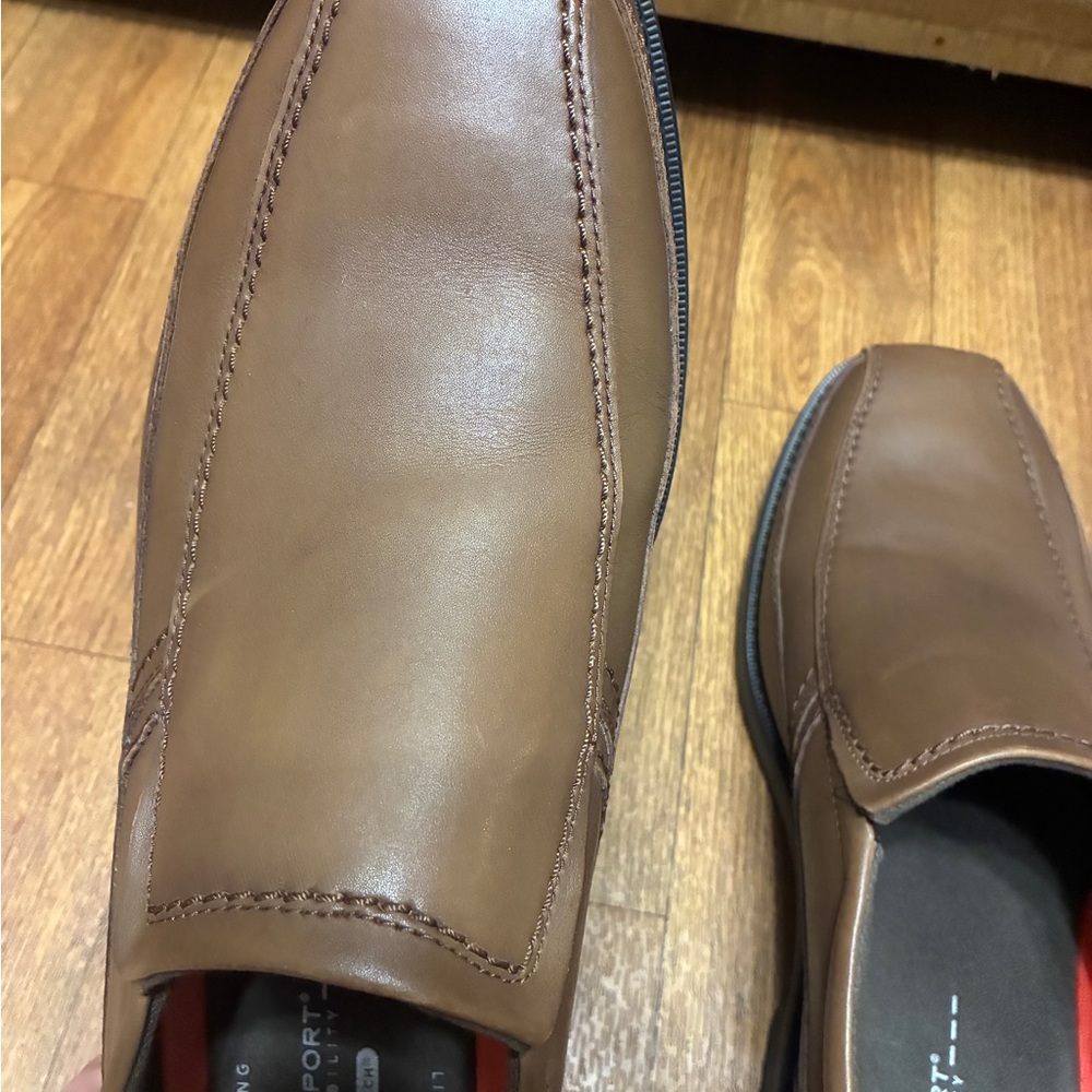 Rockport Men's Brown Slip-On Loafers Size 12 XW - Picture 8 of 16